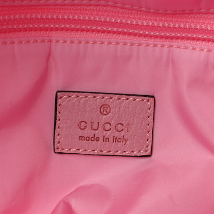 Gucci Crystal Monogram Web Medium Duffle Bag Pink 6 of 10