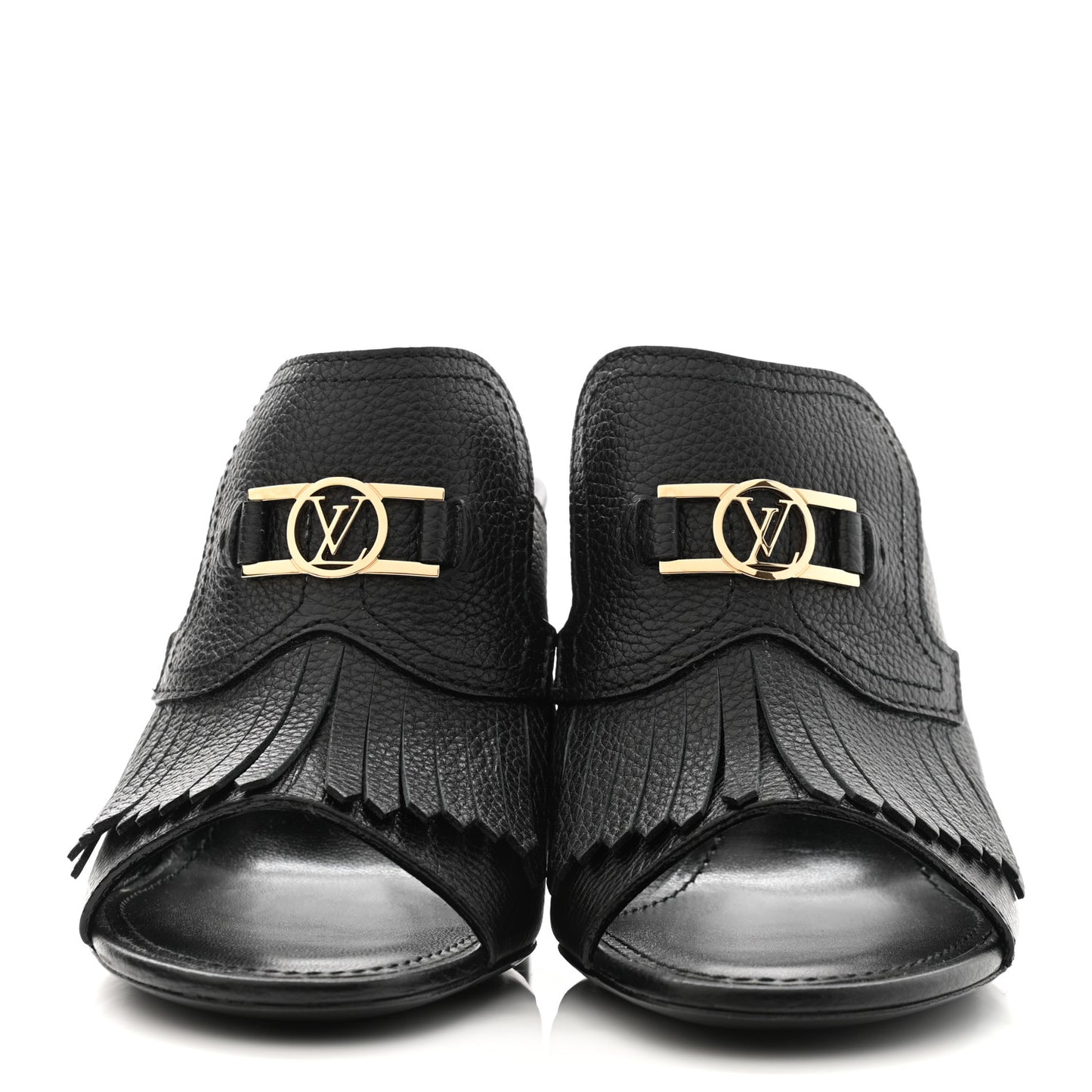 Calfskin Indiana Mule 39.5 Black