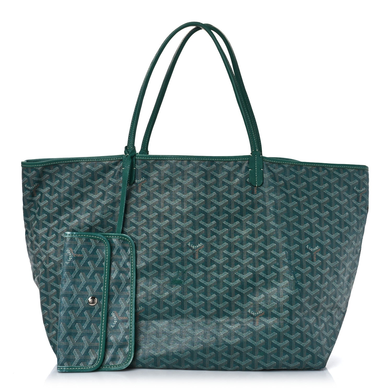 Goyard Goyardine Saint Louis GM Green 1 of 19