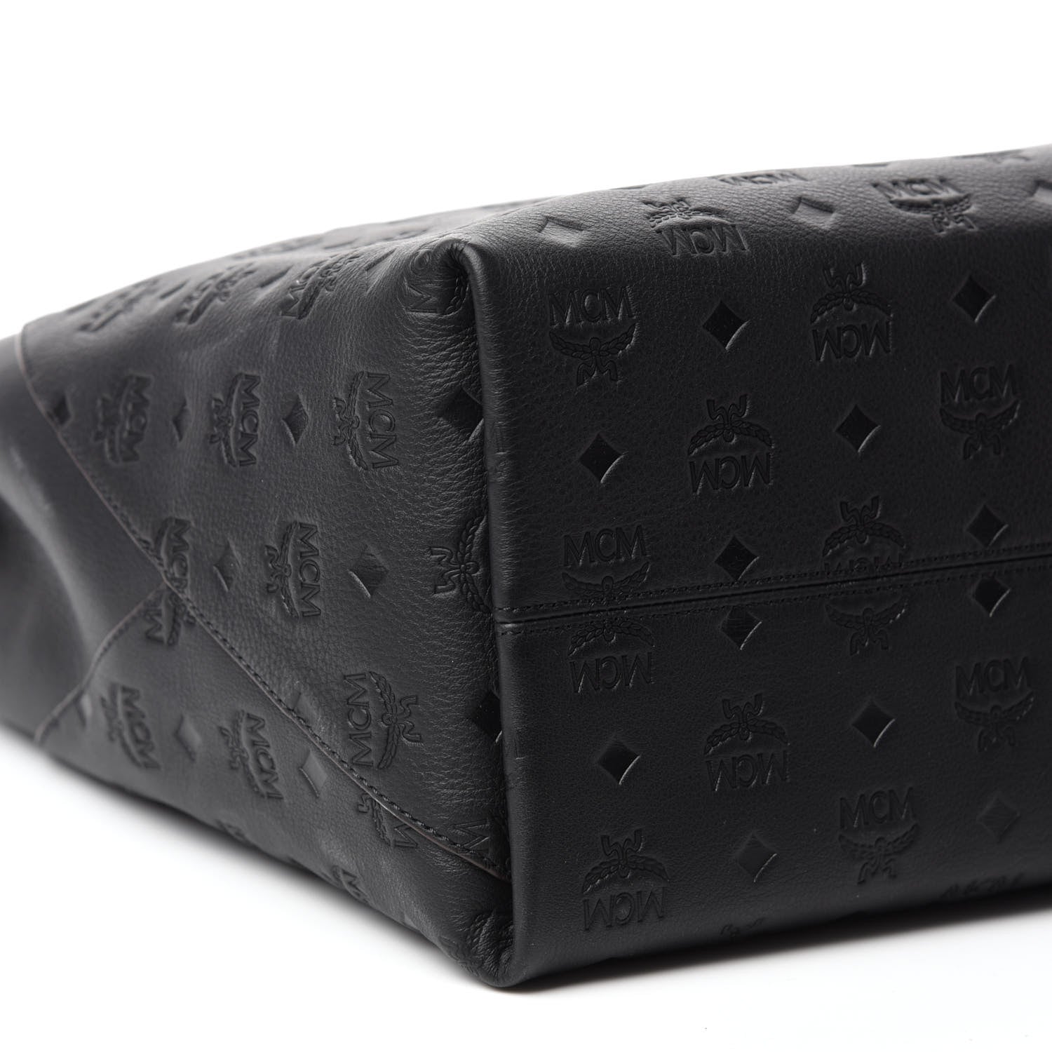 MCM Calfskin Ottomar Large Klara Hobo Black 6 of 11