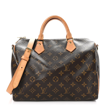 Louis Vuitton Monogram Speedy Bandouliere 30 1 of 12