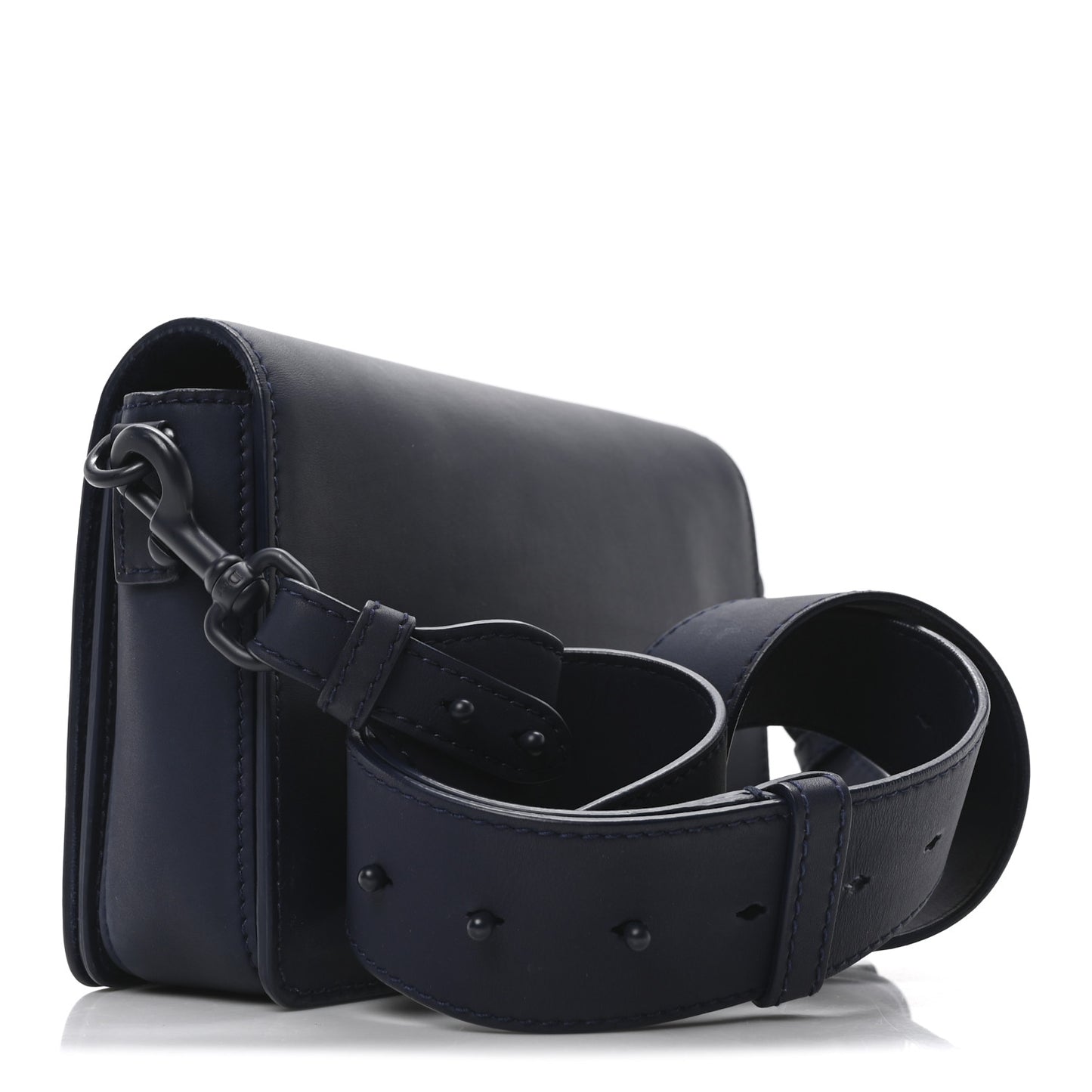 Smooth Calfskin Dio(r)evolution Flap Bag Dark Blue