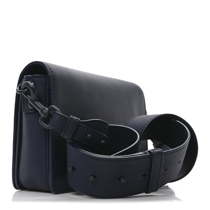 Christian Dior Smooth Calfskin Dio(r)evolution Flap Bag Dark Blue 3 of 9