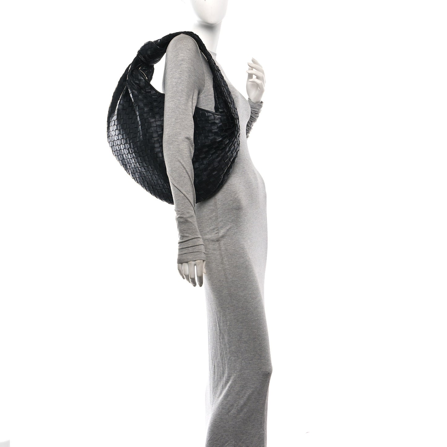 Nappa Intrecciato Medium Jodie Black