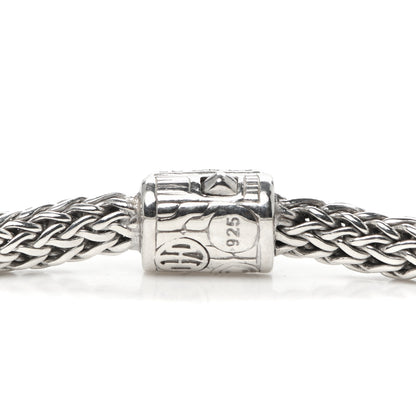 John Hardy Sterling Silver Diamond 5mm Classic Chain Bracelet 5 of 5