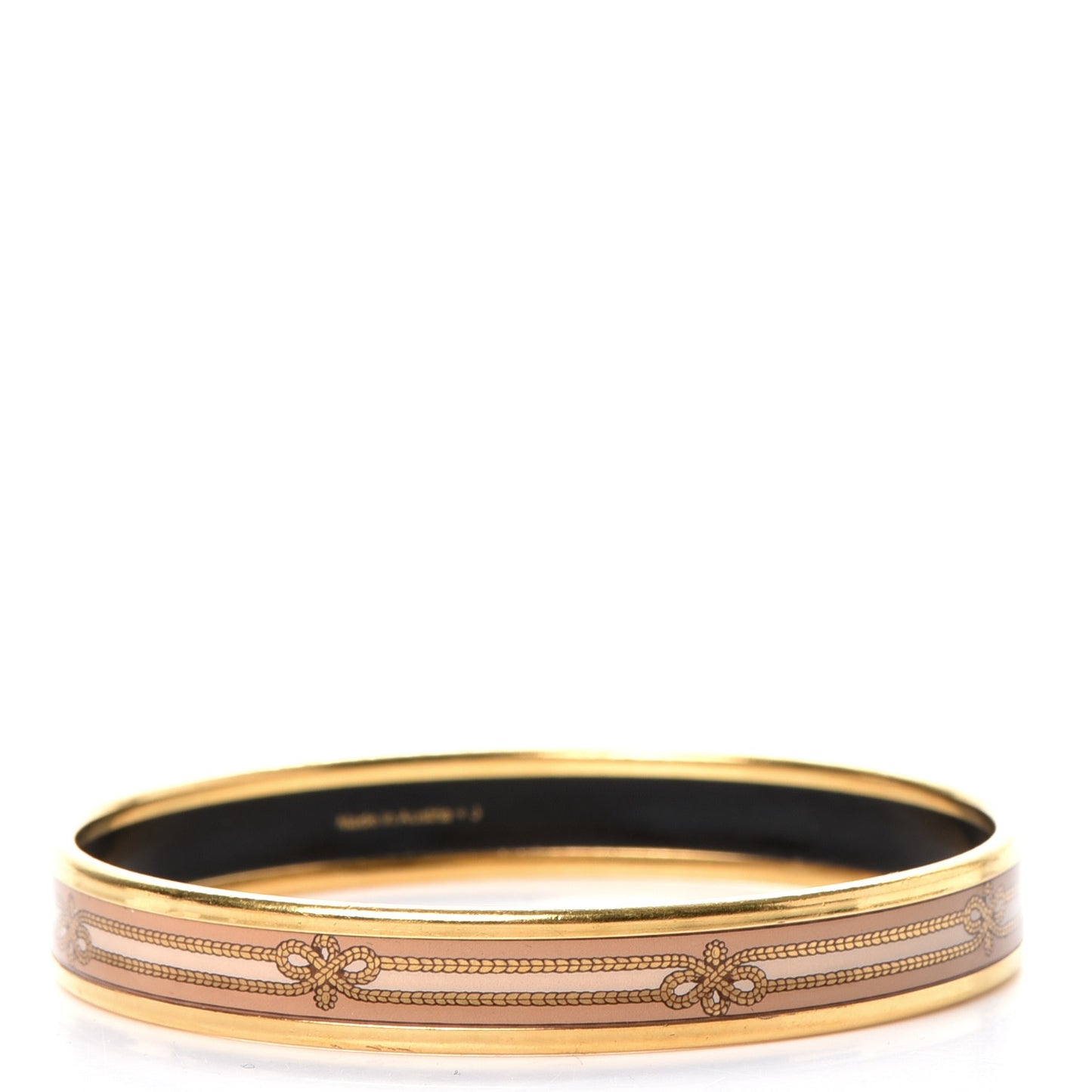 Enamel Printed Rope Narrow Bracelet 70