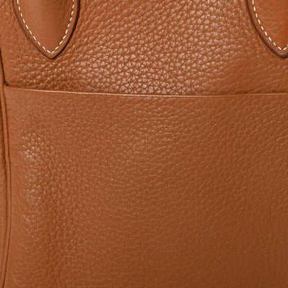 Hermes Taurillon Clemence Lindy 34 Gold 15 of 15