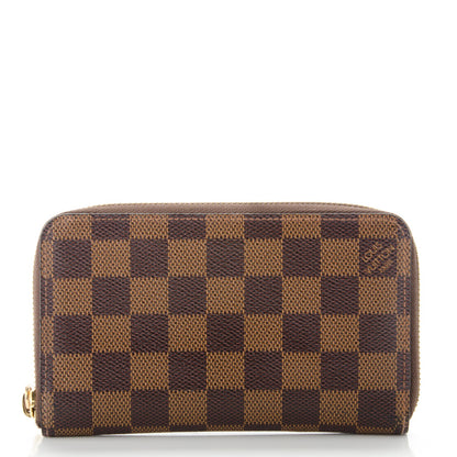 Louis Vuitton Damier Ebene Zippy Compact Wallet 1 of 7