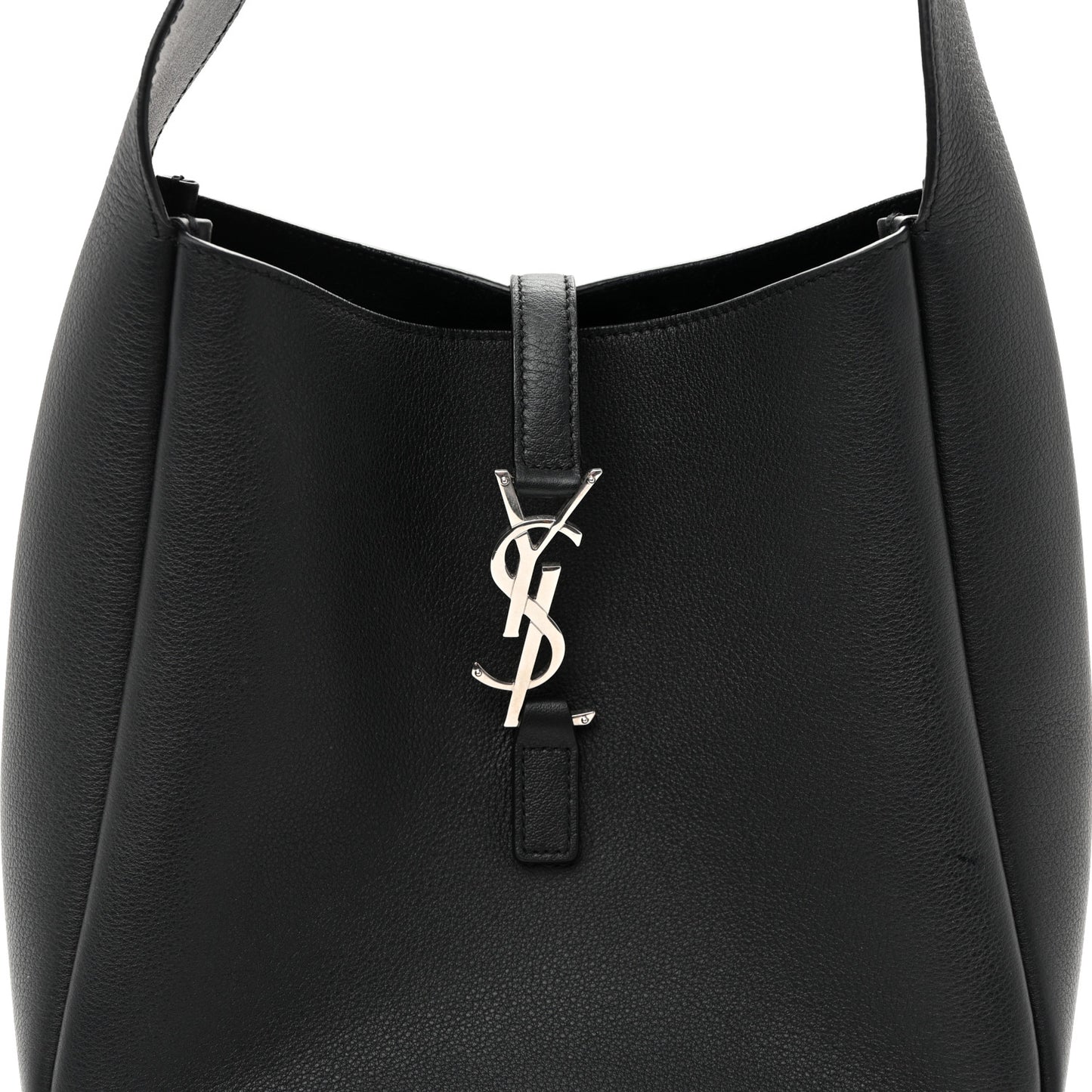 Smooth Calfskin Small Le 5 A 7 Soft Hobo Black