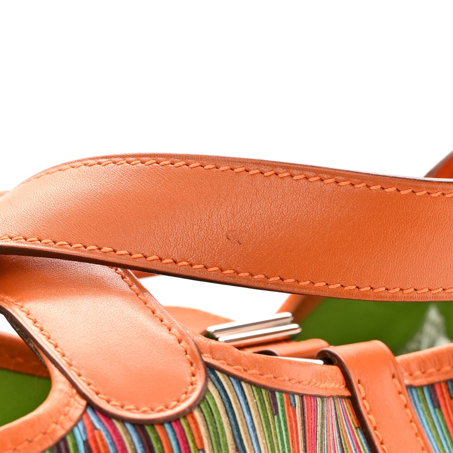 Hermes Box Vibrato Picotin 18 PM Potiron Vert Anis 12 of 14