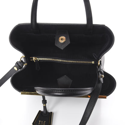 Fendi Vitello Elite Petite 2Jours Tote Black 4 of 8