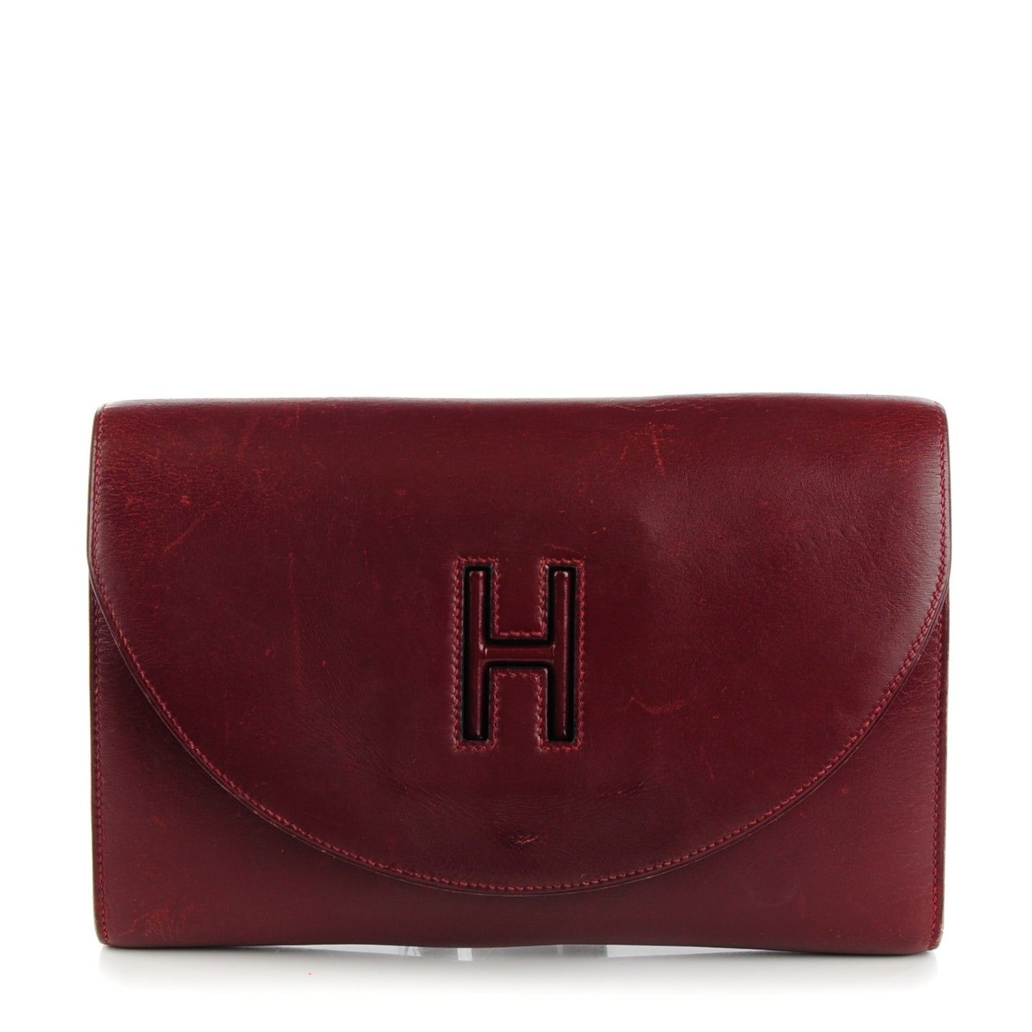 Box Gaine Clutch Rouge H