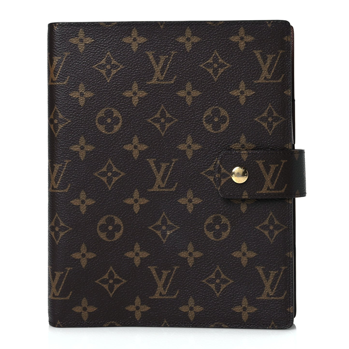 Monogram Large Ring Agenda Cover