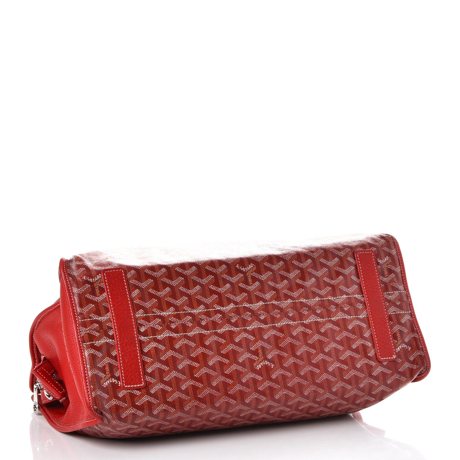 Goyard Goyardine Sac Hardy Pet Carrier PM Red 5 of 9