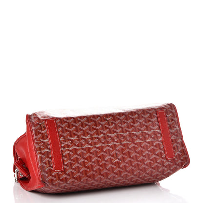 Goyard Goyardine Sac Hardy Pet Carrier PM Red 5 of 9