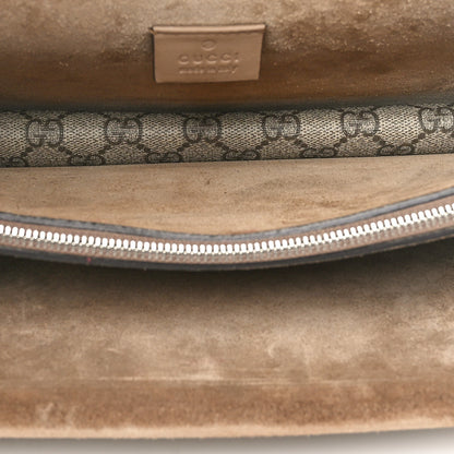Gucci GG Supreme Monogram Small Dionysus Shoulder Bag Taupe 5 of 10