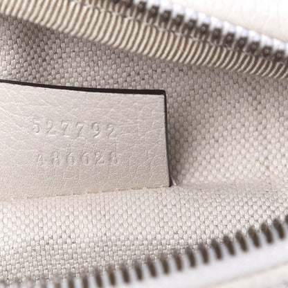 Gucci Grained Calfskin Small Logo Belt Bag White 6 of 9