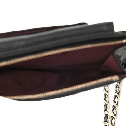 Chanel Caviar Quilted Zip Phone Case Black 6 of 13