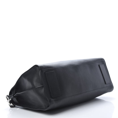 Saint Laurent Grained Calfskin 48H Sac De Jour Duffle Black 3 of 11