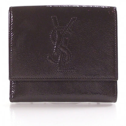 Saint Laurent Patent Belle de Jour Wallet 1 of 8