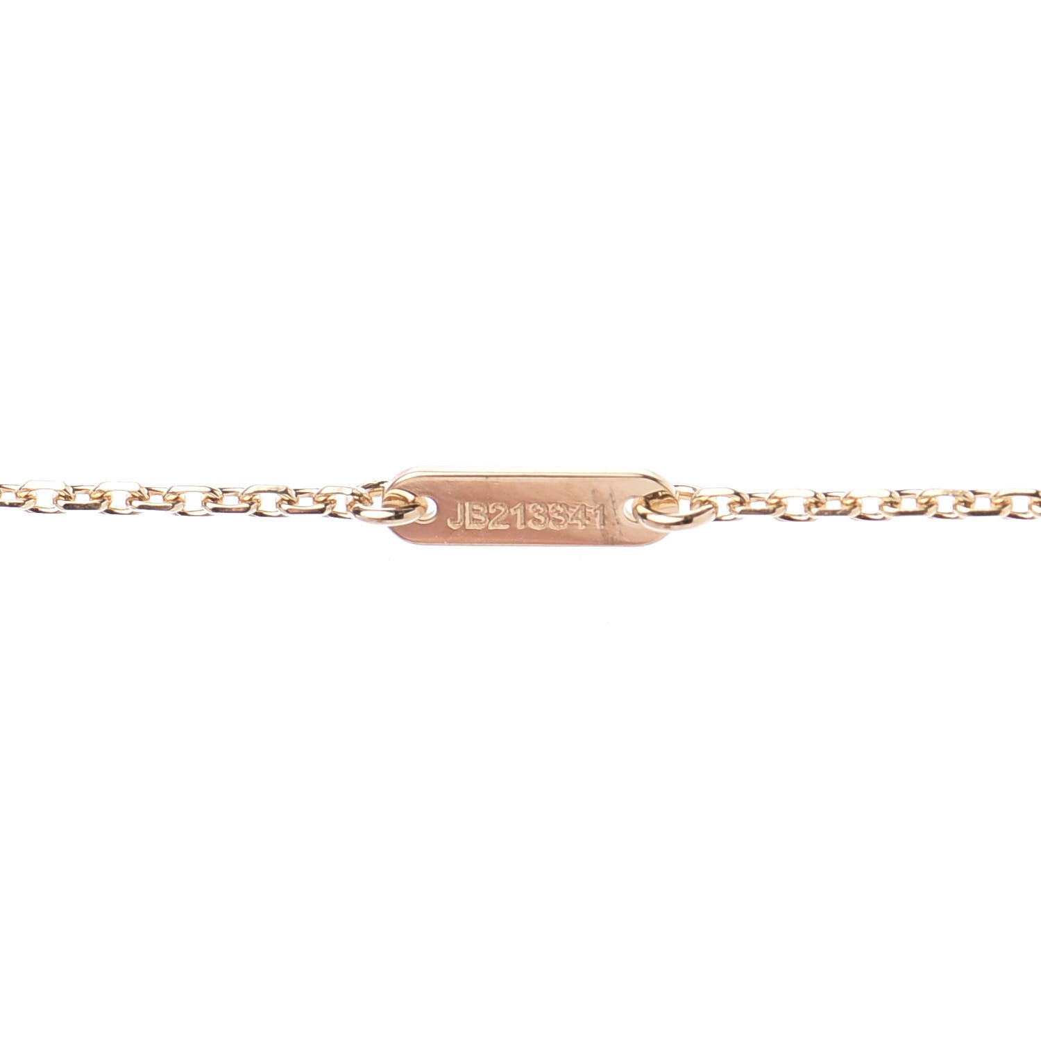 Van Cleef & Arpels 18K Yellow Gold Mother of Pearl Sweet Alhambra Butterfly Pendant Necklace 6 of 7