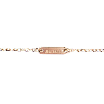Van Cleef & Arpels 18K Yellow Gold Mother of Pearl Sweet Alhambra Butterfly Pendant Necklace 6 of 7