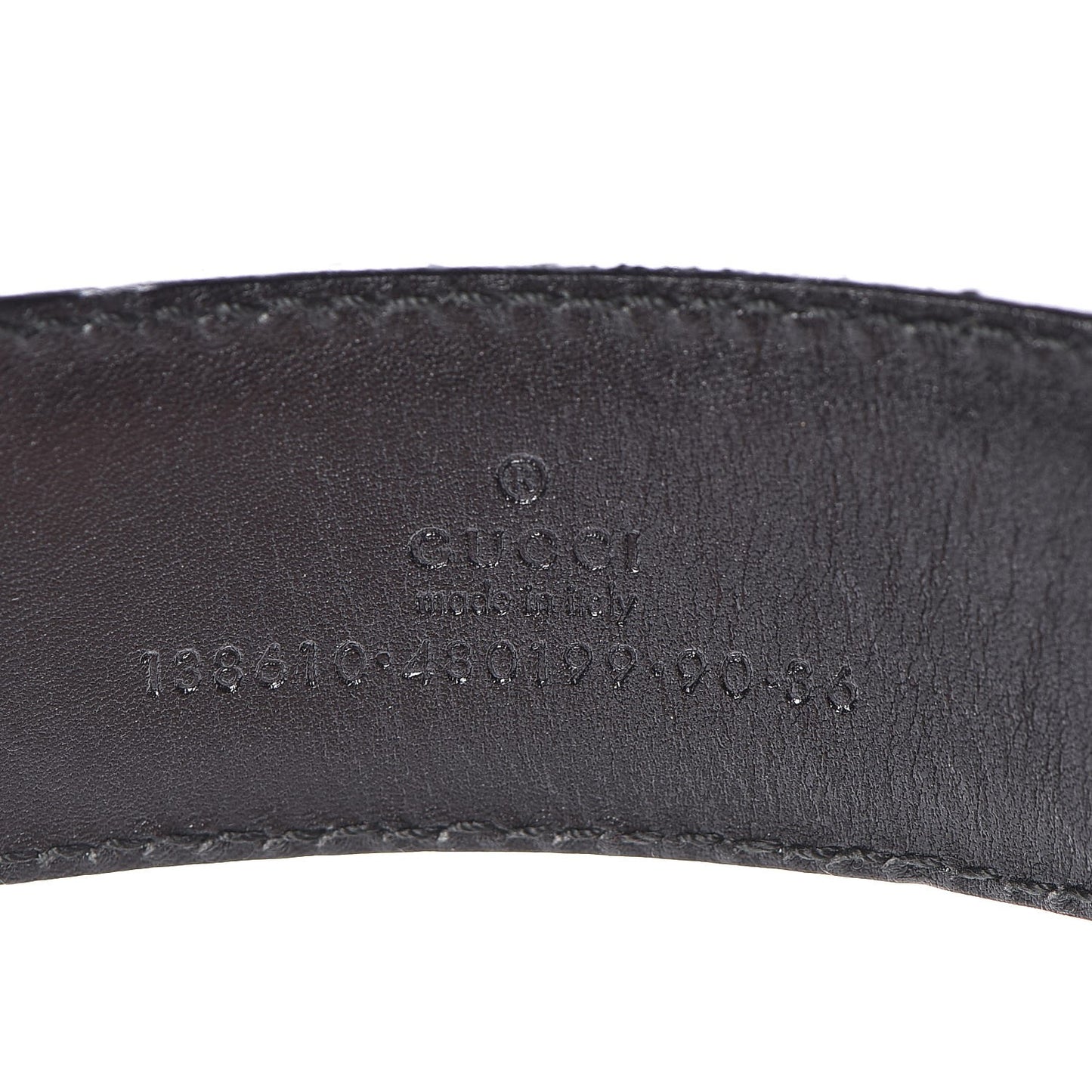 Calfskin Web Interlocking G Belt 90 36 Black