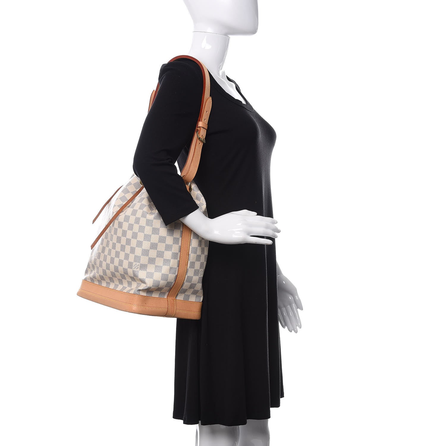 Louis Vuitton Damier Azur Noe 2 of 10