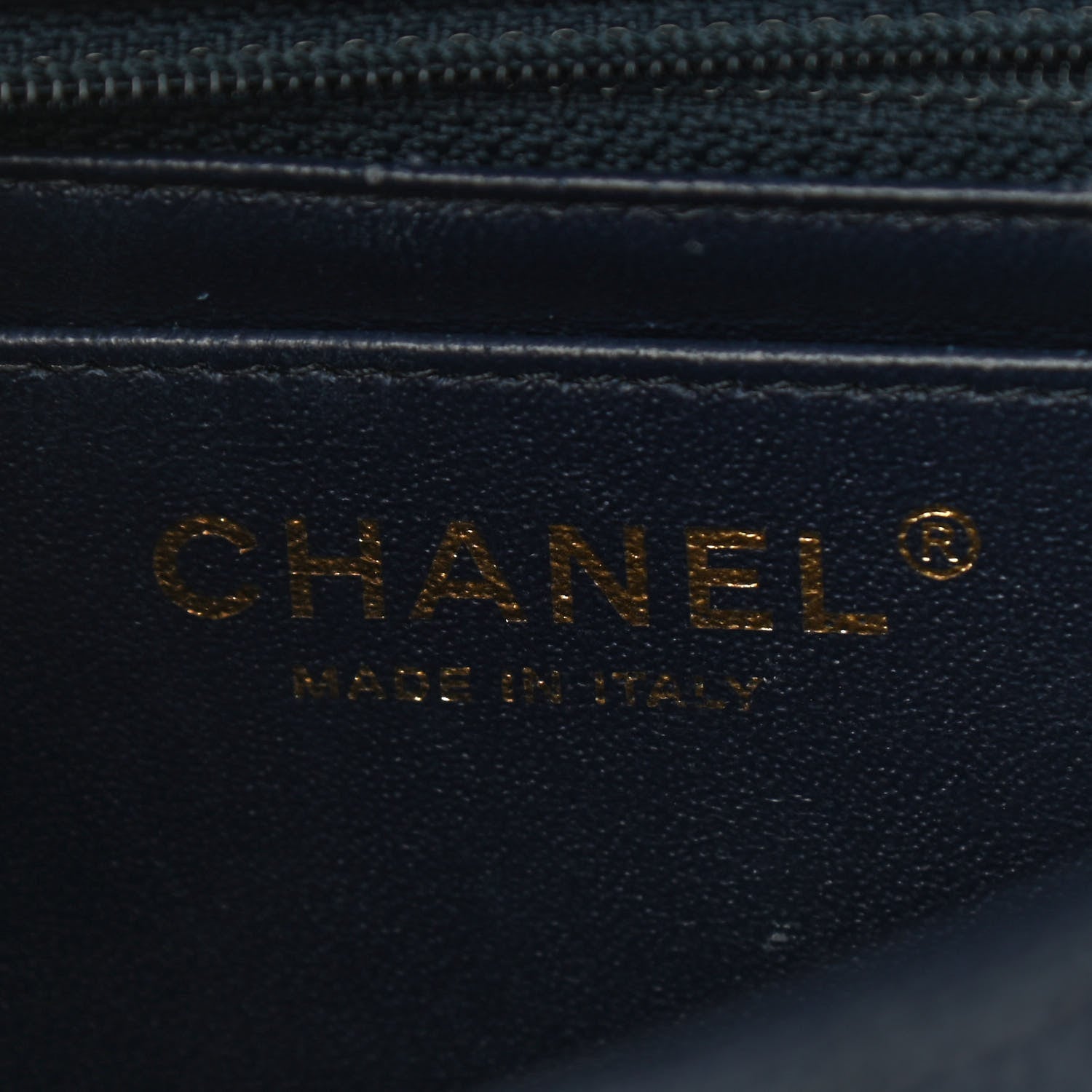 Chanel Caviar Quilted Mini Square Flap Navy 5 of 9