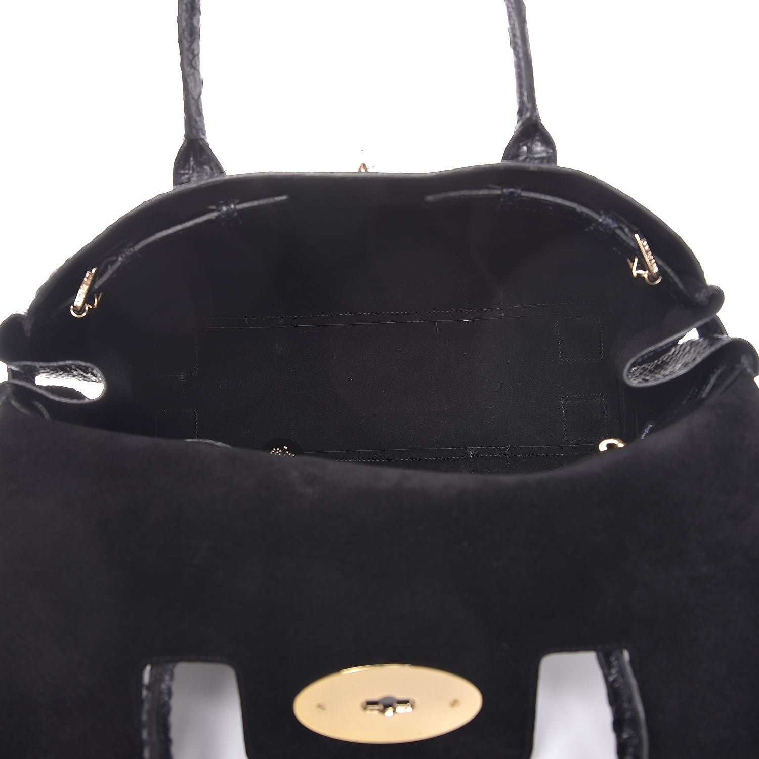Mulberry Silky Snake Shine Bayswater Ink Blue 5 of 9