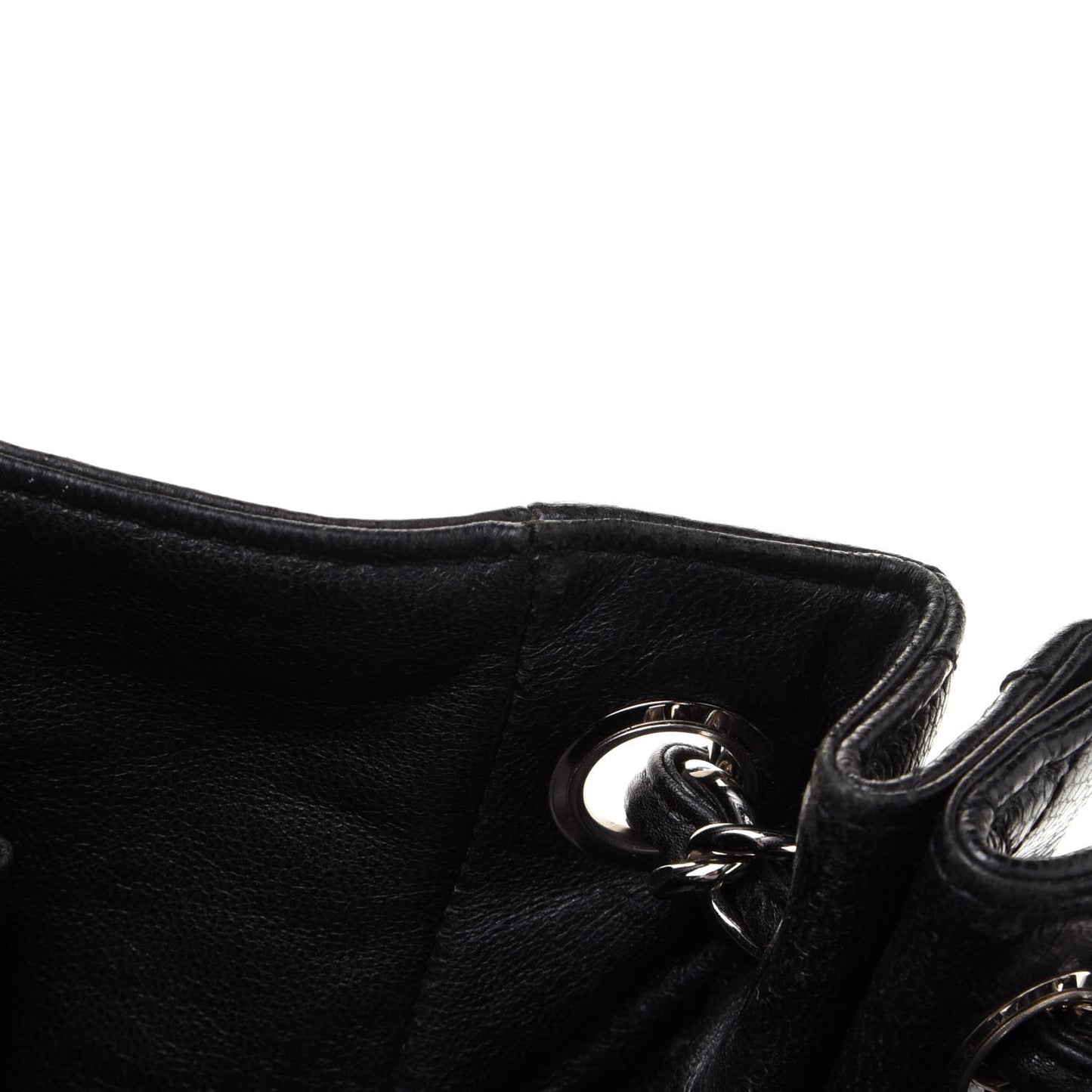 Caviar Timeless CC Accordion Flap Black