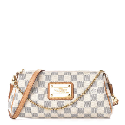 Louis Vuitton Damier Azur Eva Clutch 1 of 11