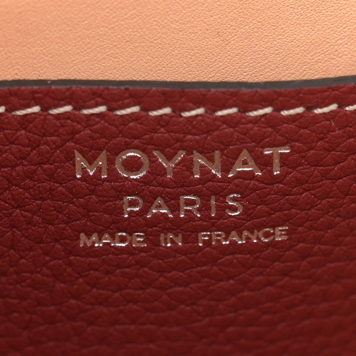 Moynat Taurillon Blush Flori PM Atlas 6 of 13
