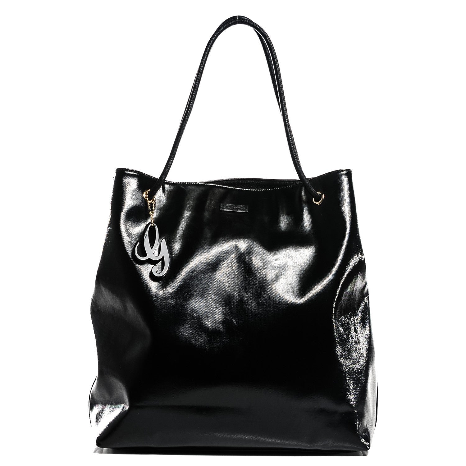 Gucci Coated Canvas Large Gifford Tote Black 1 of 7