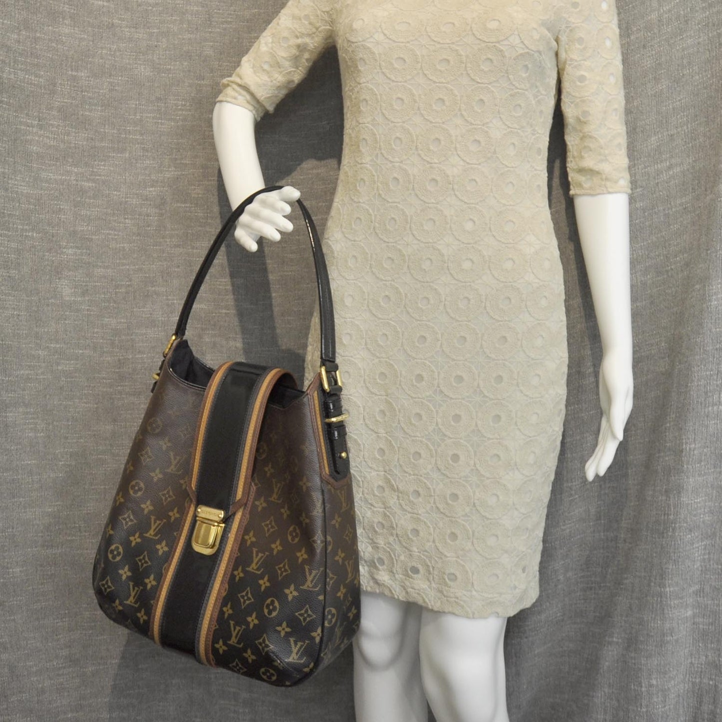 Monogram Mirage Musette Black