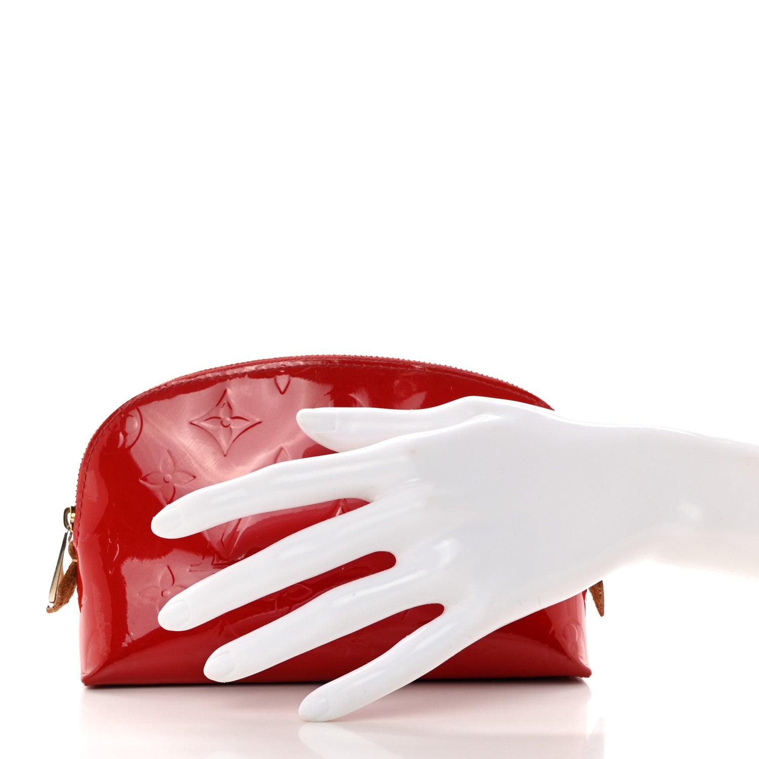 Louis Vuitton Vernis Cosmetic Pouch Cherry 2 of 7