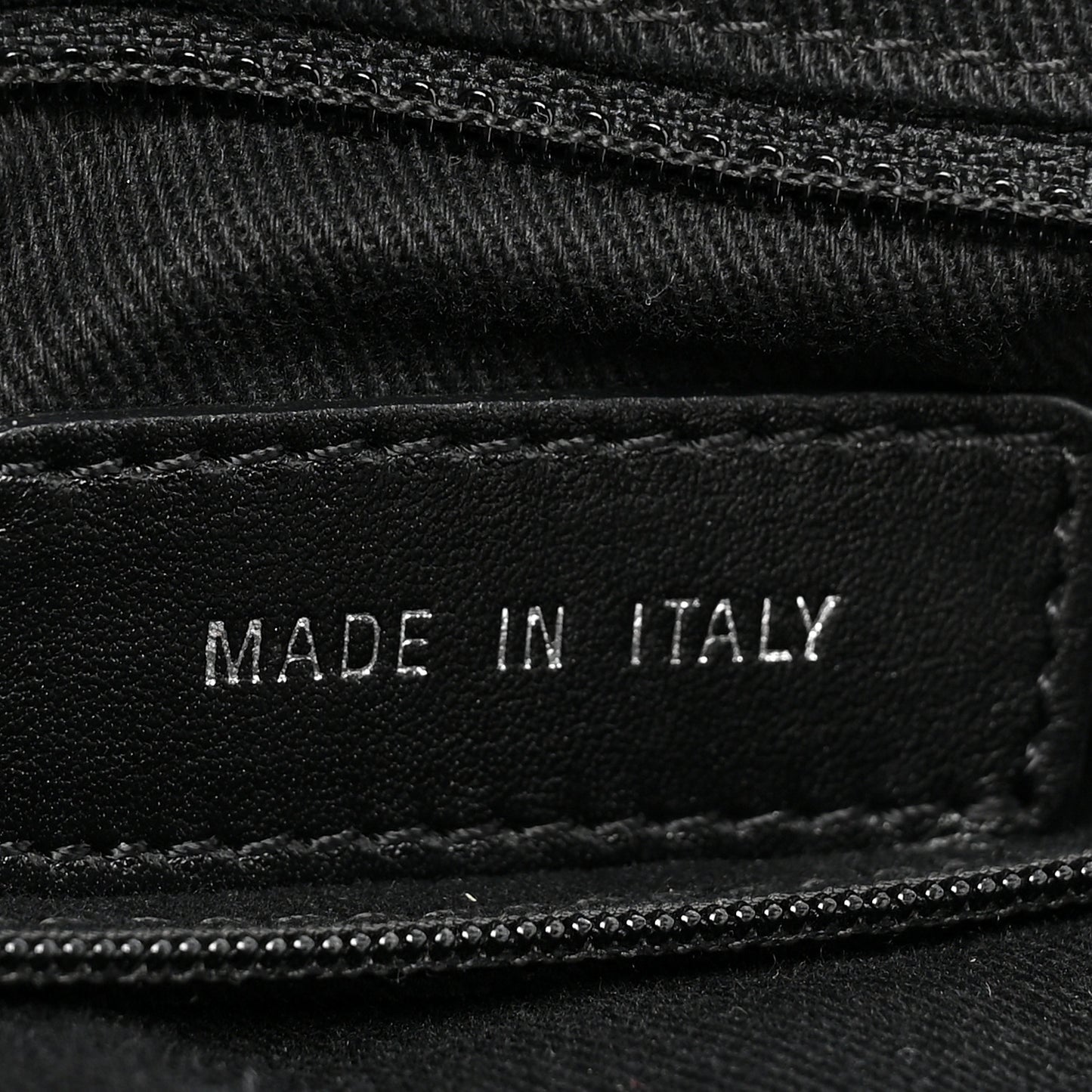 Glazed Calfskin Quilted Tweed Portobello Tote Black Multicolor