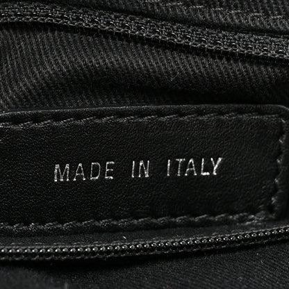 Chanel Glazed Calfskin Quilted Tweed Portobello Tote Black Multicolor 7 of 14