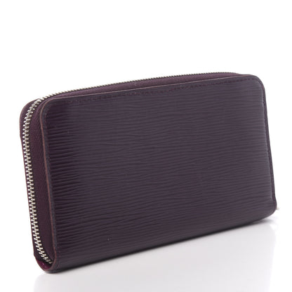 Louis Vuitton Epi Zippy Wallet Cassis 3 of 8