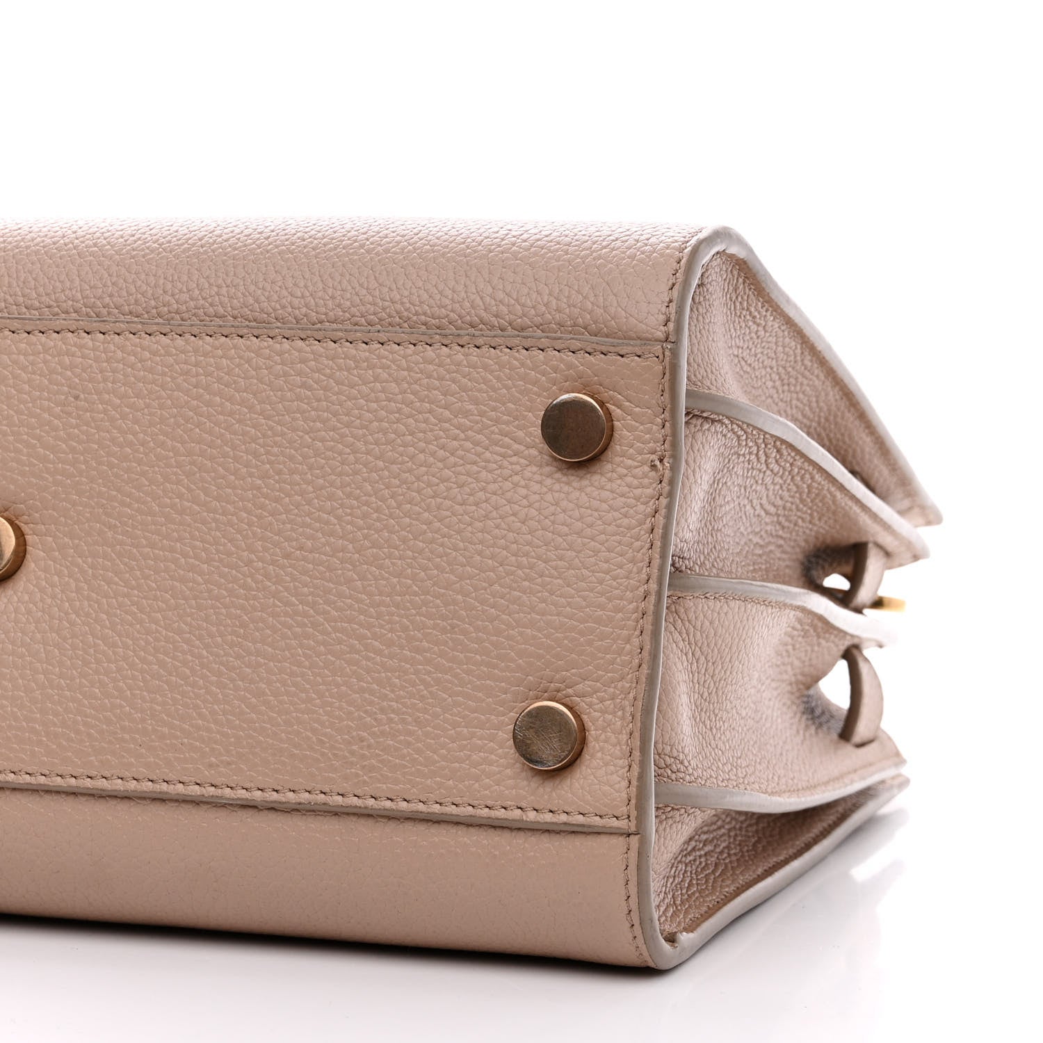 Saint Laurent Grained Calfskin Baby Sac De Jour Souple Rose 10 of 12
