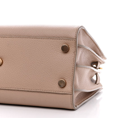 Saint Laurent Grained Calfskin Baby Sac De Jour Souple Rose 10 of 12