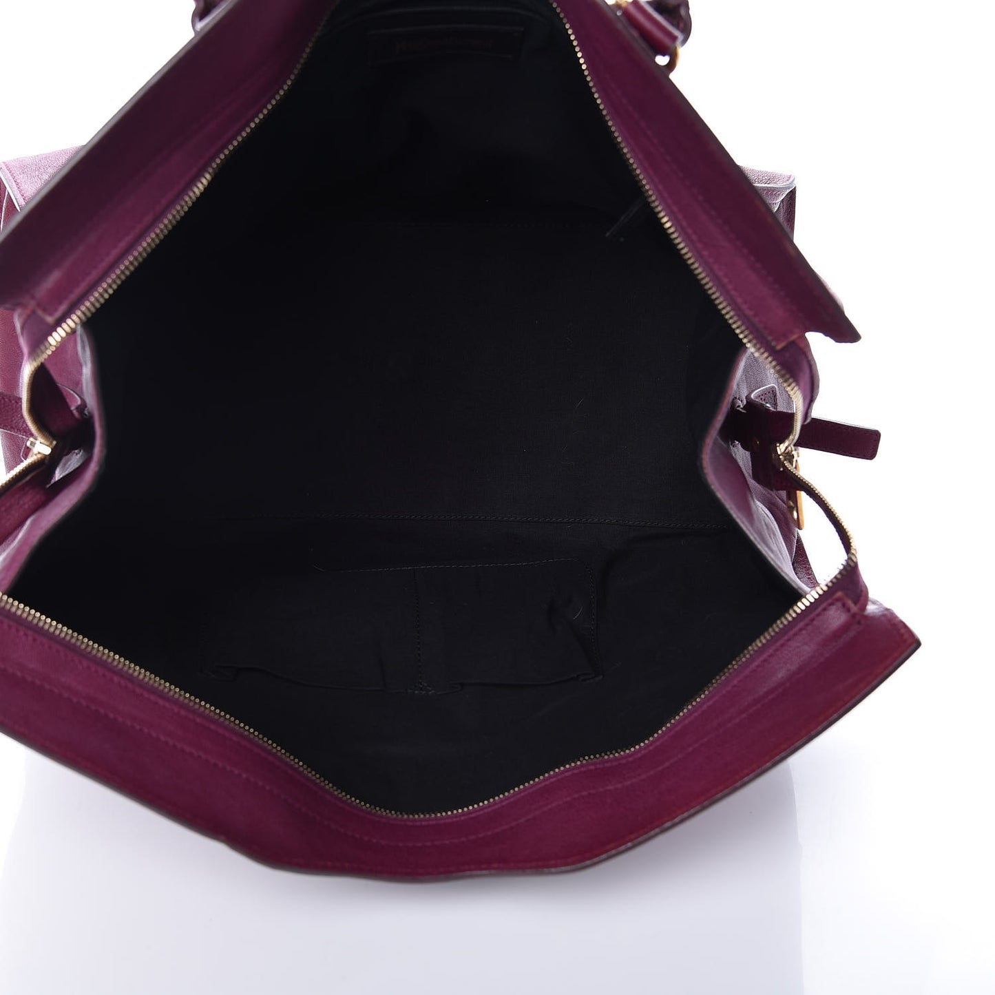 Sheepskin Large Cabas ChYc Black Cherry