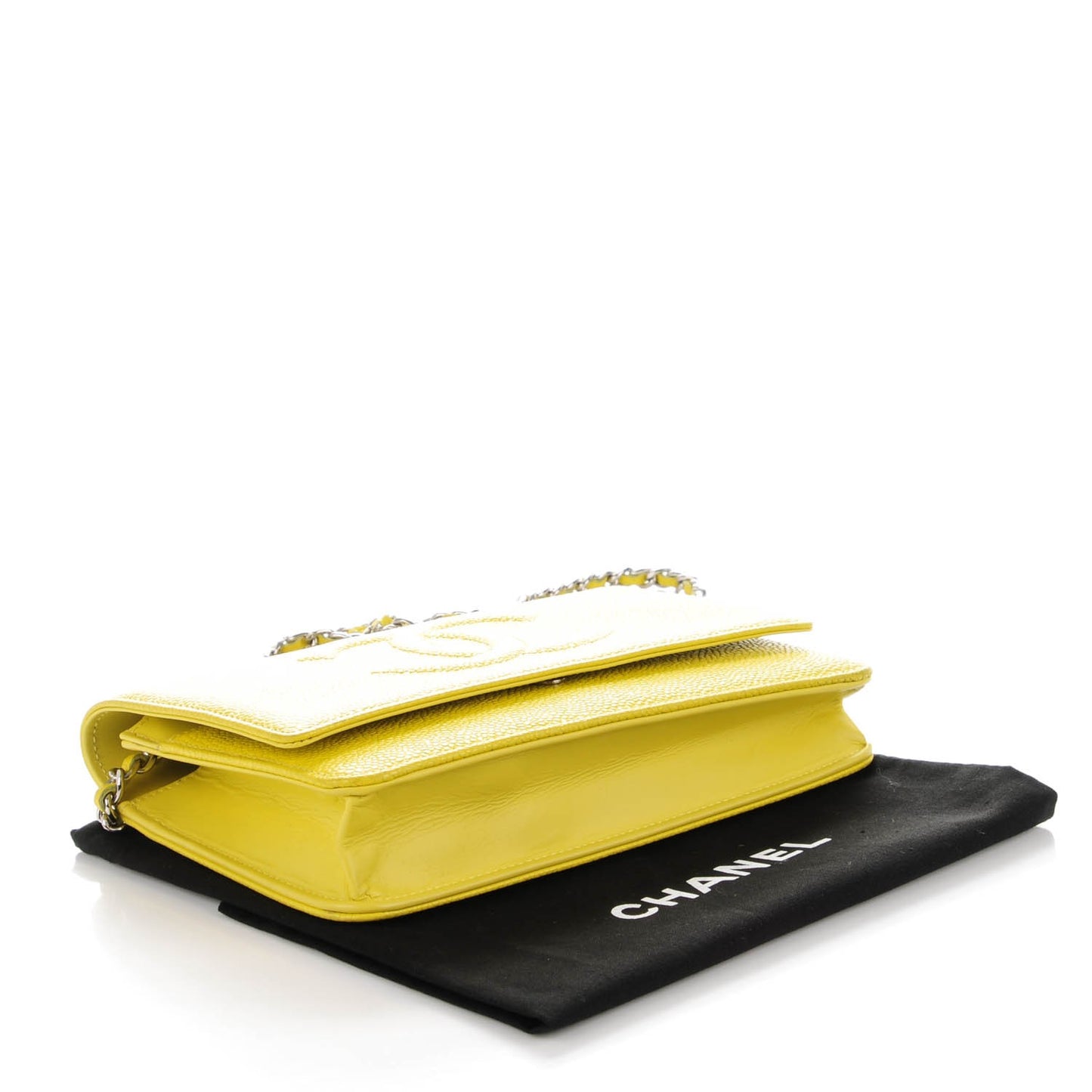 Caviar Timeless Wallet on Chain WOC Yellow