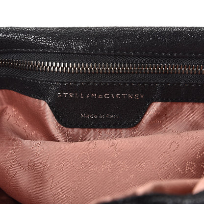 Stella McCartney Shaggy Deer Falabella Fold Over Tote Black 7 of 9