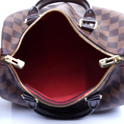 Louis Vuitton Damier Ebene Speedy Bandouliere 25 5 of 9