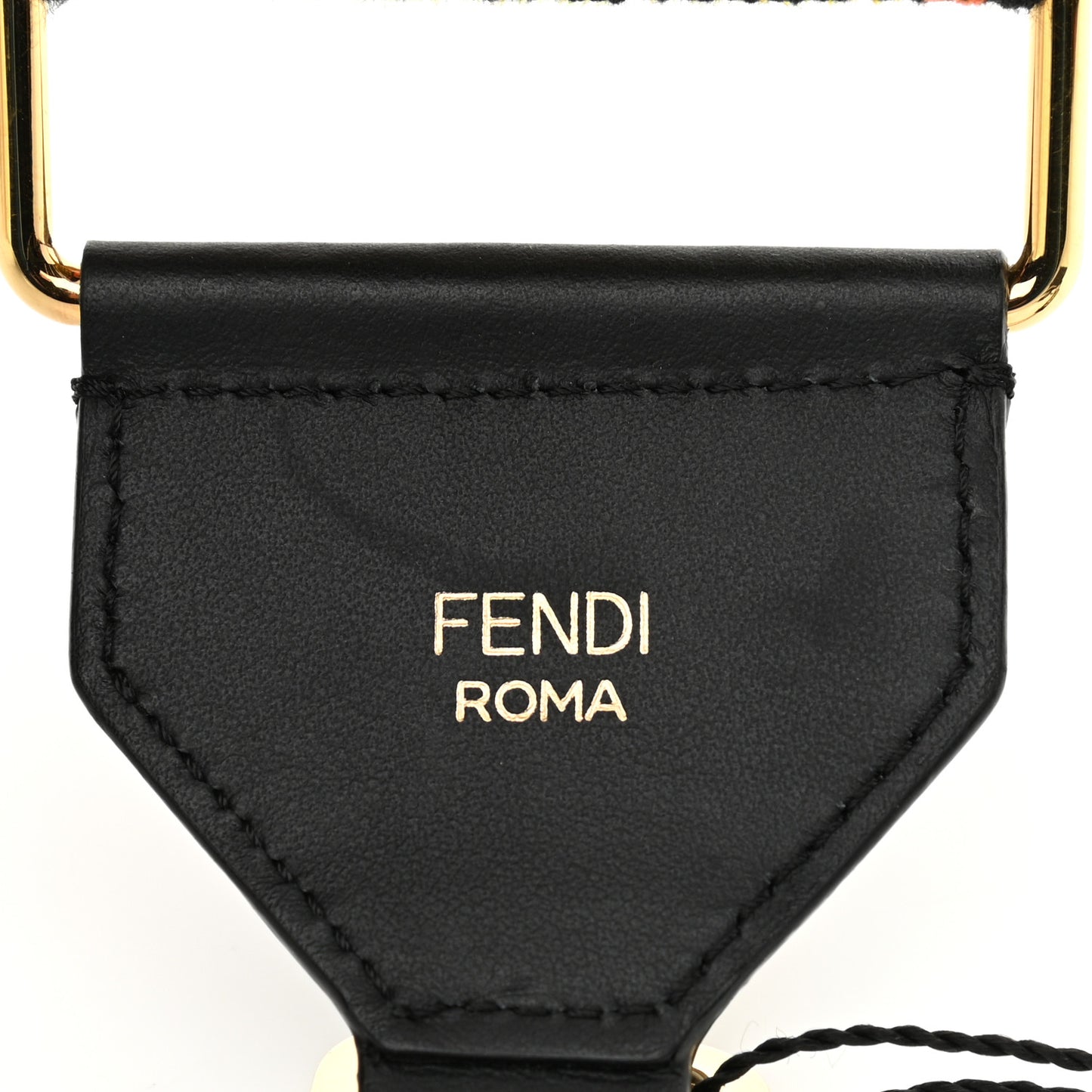 Cannete Ribbon Poly Vitello Century Logo Adjustable Strap You Giallo Black