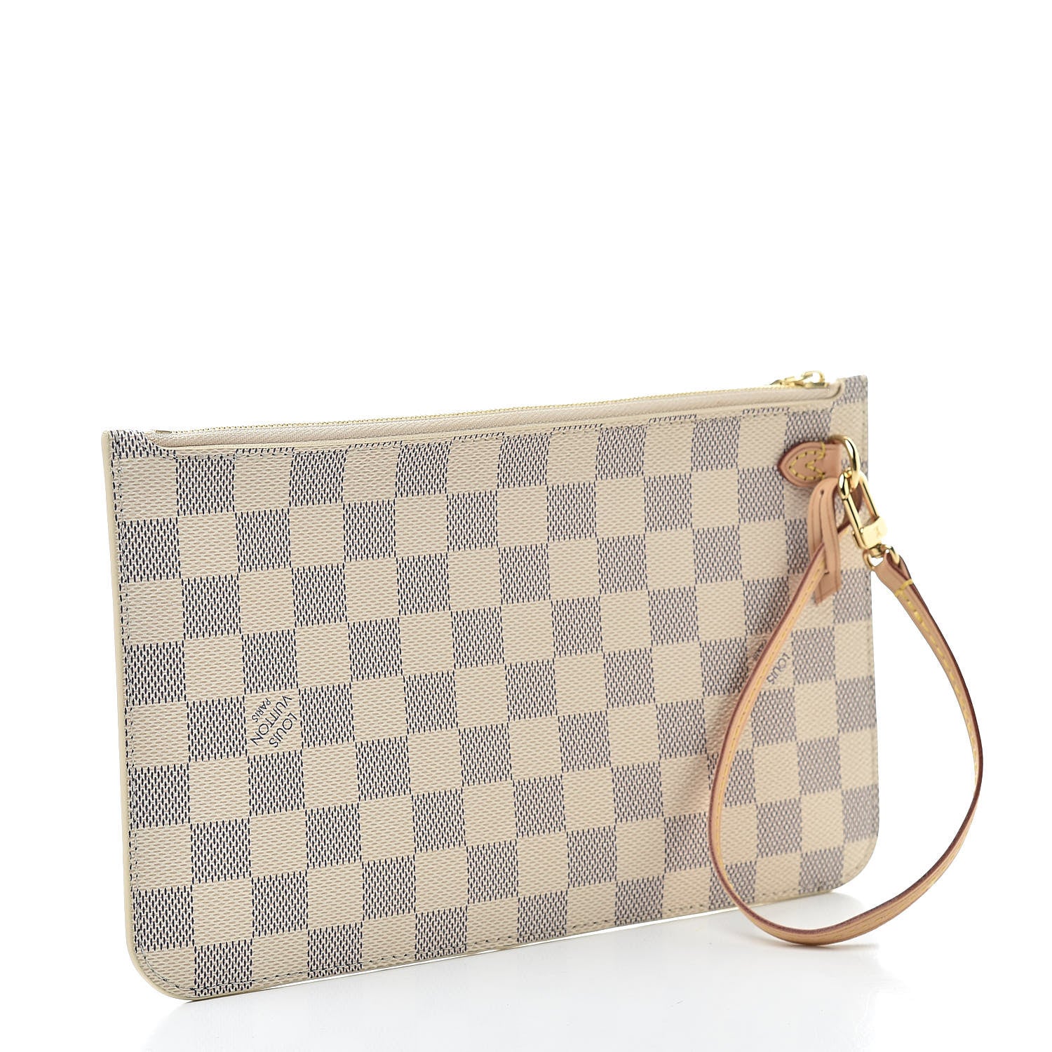 Louis Vuitton Damier Azur Neverfull MM GM Pochette 3 of 8
