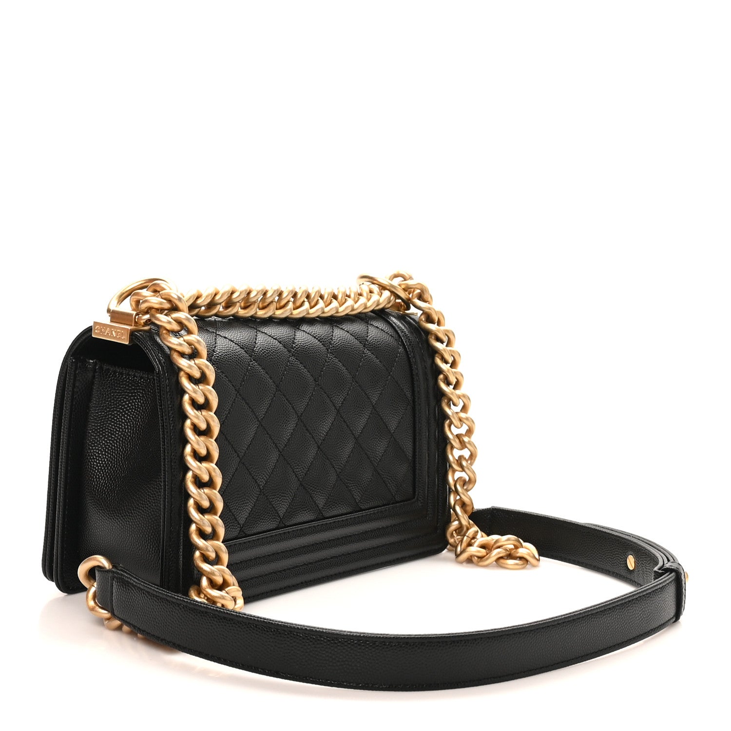 Chanel Caviar Quilted Small Boy Flap Black 2 of 11
