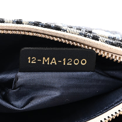 Christian Dior Oblique Saddle Chain Pouch Blue 7 of 11