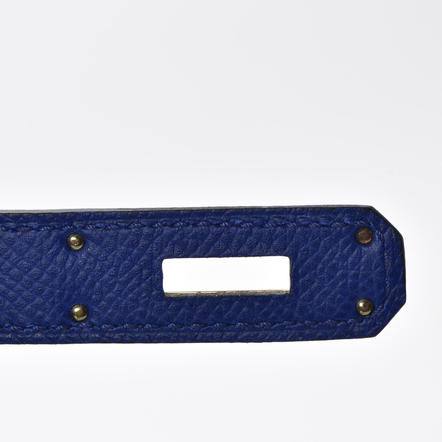 Epsom Birkin 35 Bleu Electrique